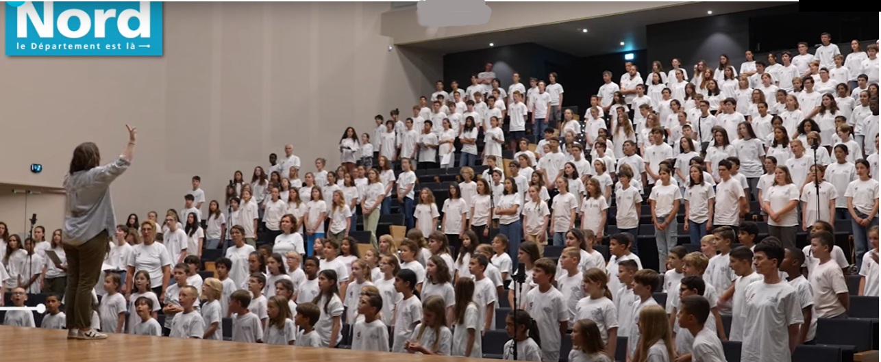 "Mêlée des Chœurs" à l’occasion de la Coupe du Monde de Rugby en France, du 8 septembre au 28 octobre 2023